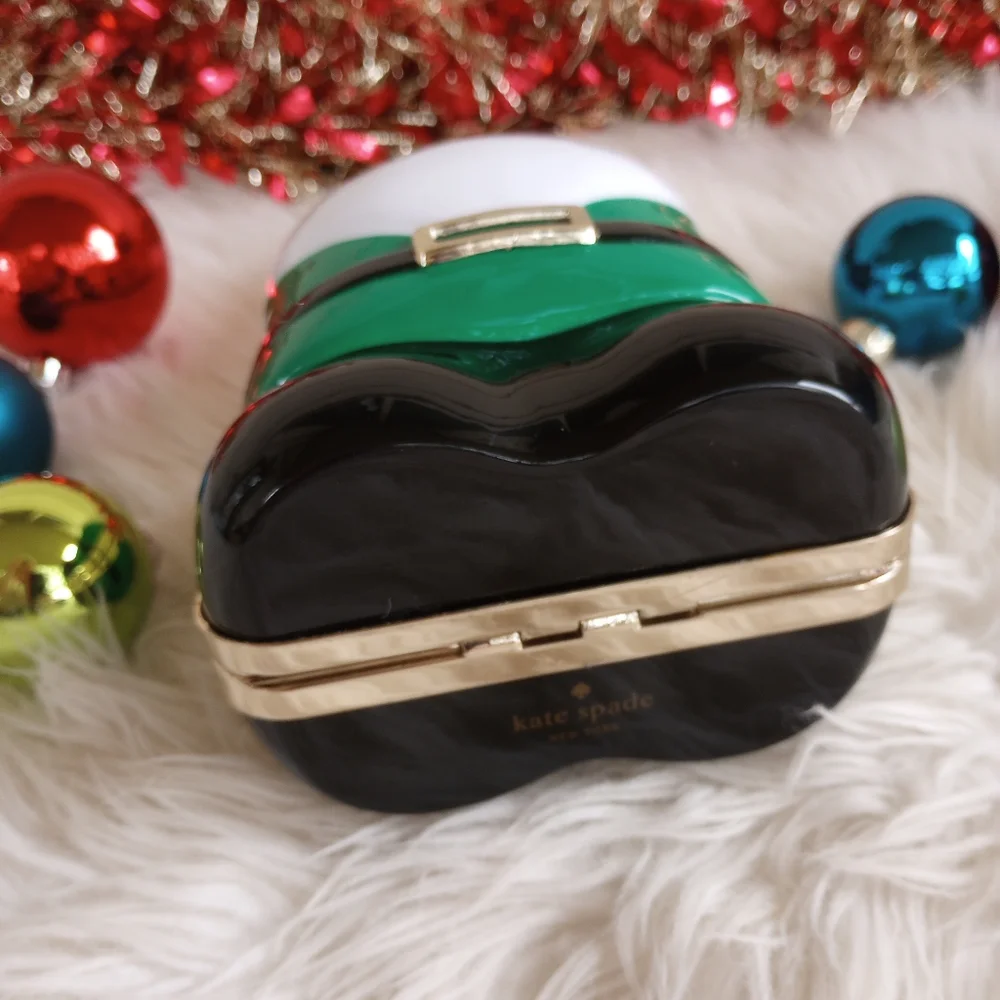 Kate Spade Christmas Santa Claus Gnome Crossbody Bag - Picture 9 of 14